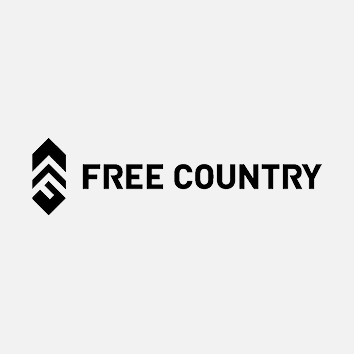 Free Country grey and black logo