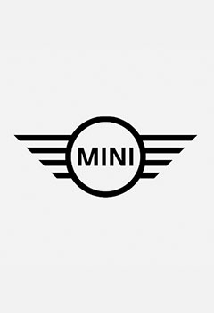 Mini grey and black logo