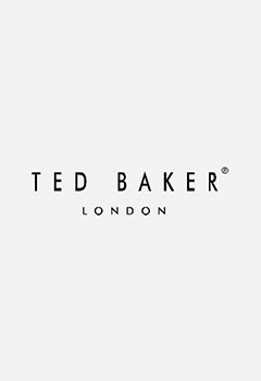 Ted Baker grey and black logo
